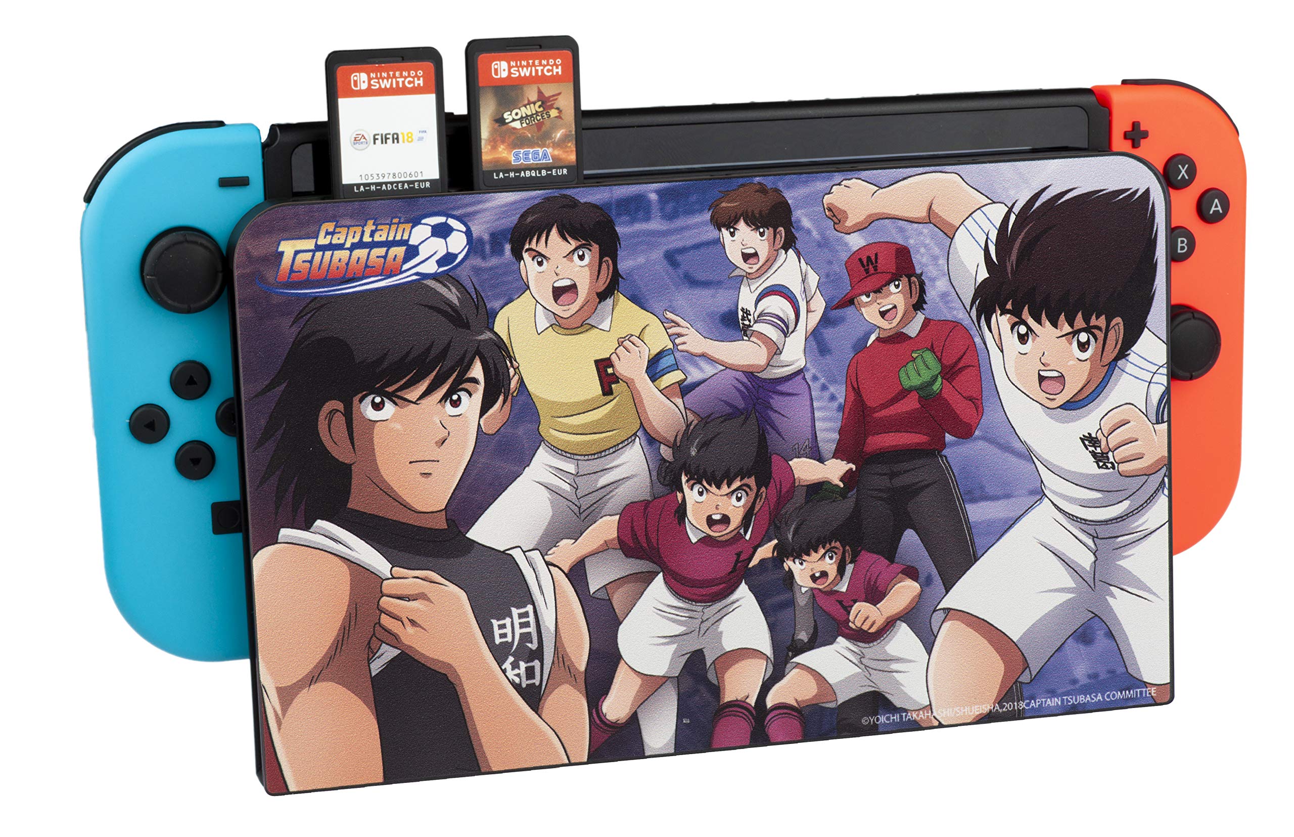 Funda Frtec SWITCH - Dock Cover Captain Tsubasa ( Nintendo Switch ) - No compatible con OLED Funda Frtec SWITCH - Dock Cover Captain Tsubasa ( Nintendo Switch ) - No compatible con OLED
